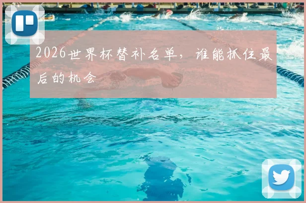 2026世界杯替补名单,谁能抓住最后的机会